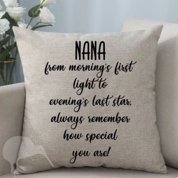 Nana SVG digital cutting file /Christmas Gift SVG/Always remember how special you are svg / special verse for Mom/Nana Birthday cushion Gift