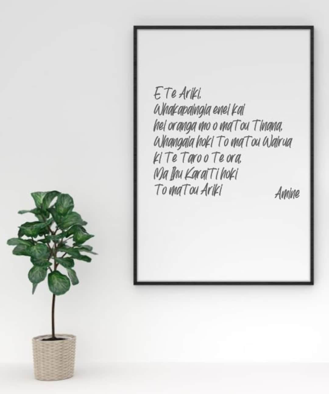 Maori Karakia Kia Cutting File, Blessing Kai Cutting File, Prayer for