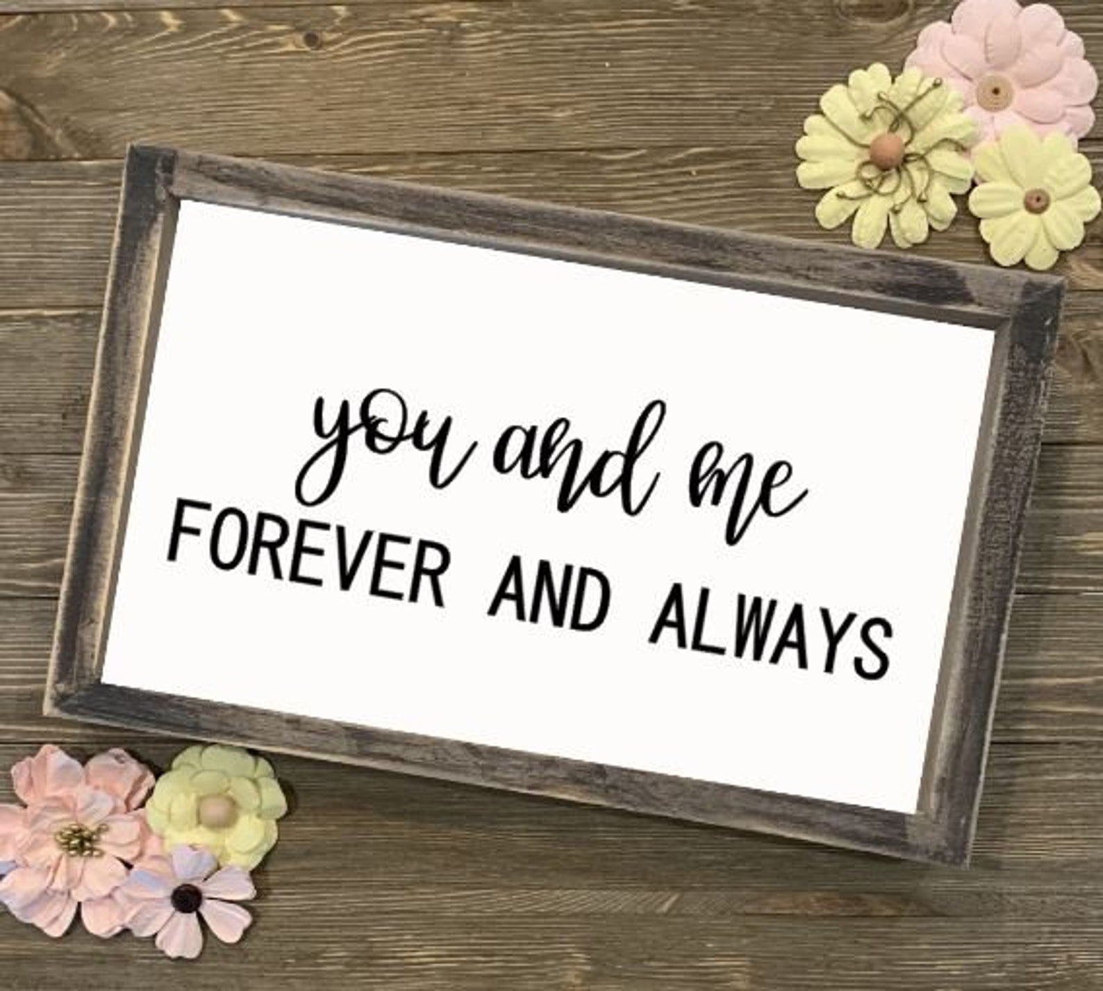 always you and me forever