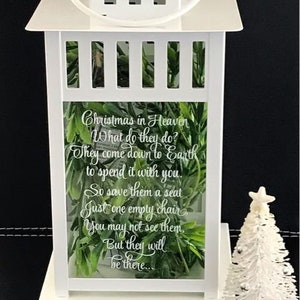 Christmas in Heaven memorial remembrance cutting file SVG