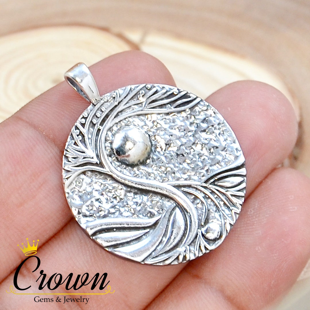 Tree Roots Pendant Tree of Life Pendant, Family Tree Pendant, Spreading Tree Pendant, Root ...