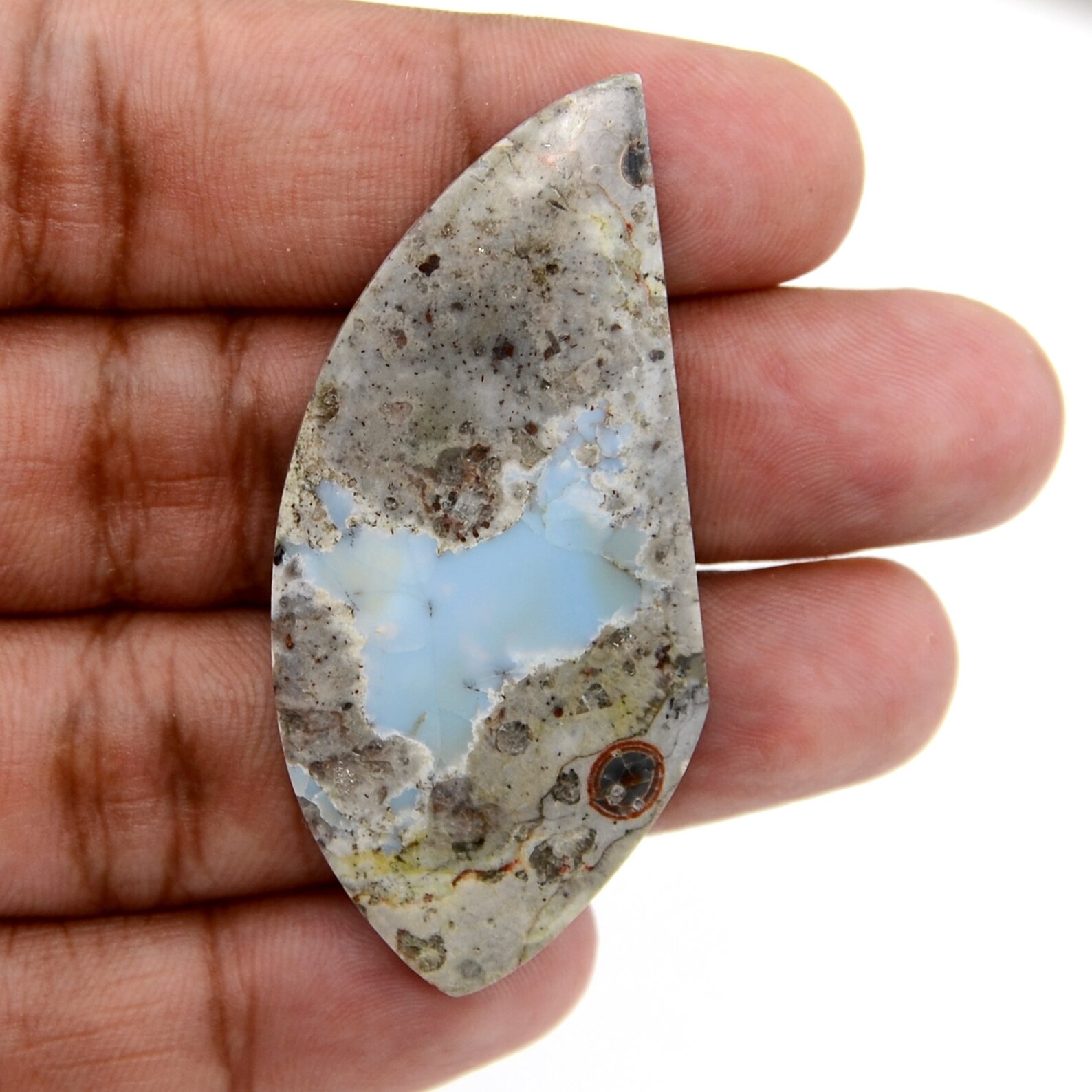 64.30 Cts Owyhee Blue Opal Loose Cabochon Gemstone for Jewelry Etsy