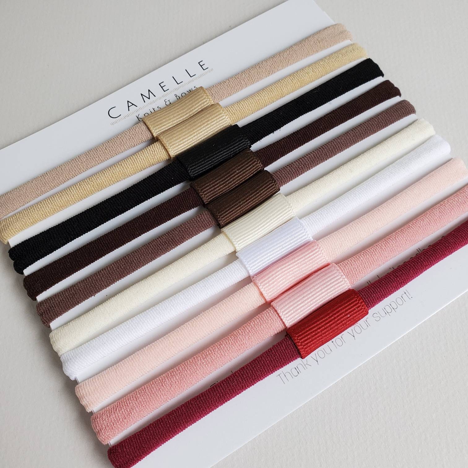 Interchangeable Nylon Headbands- nylon headband-soft nylon headband-n…