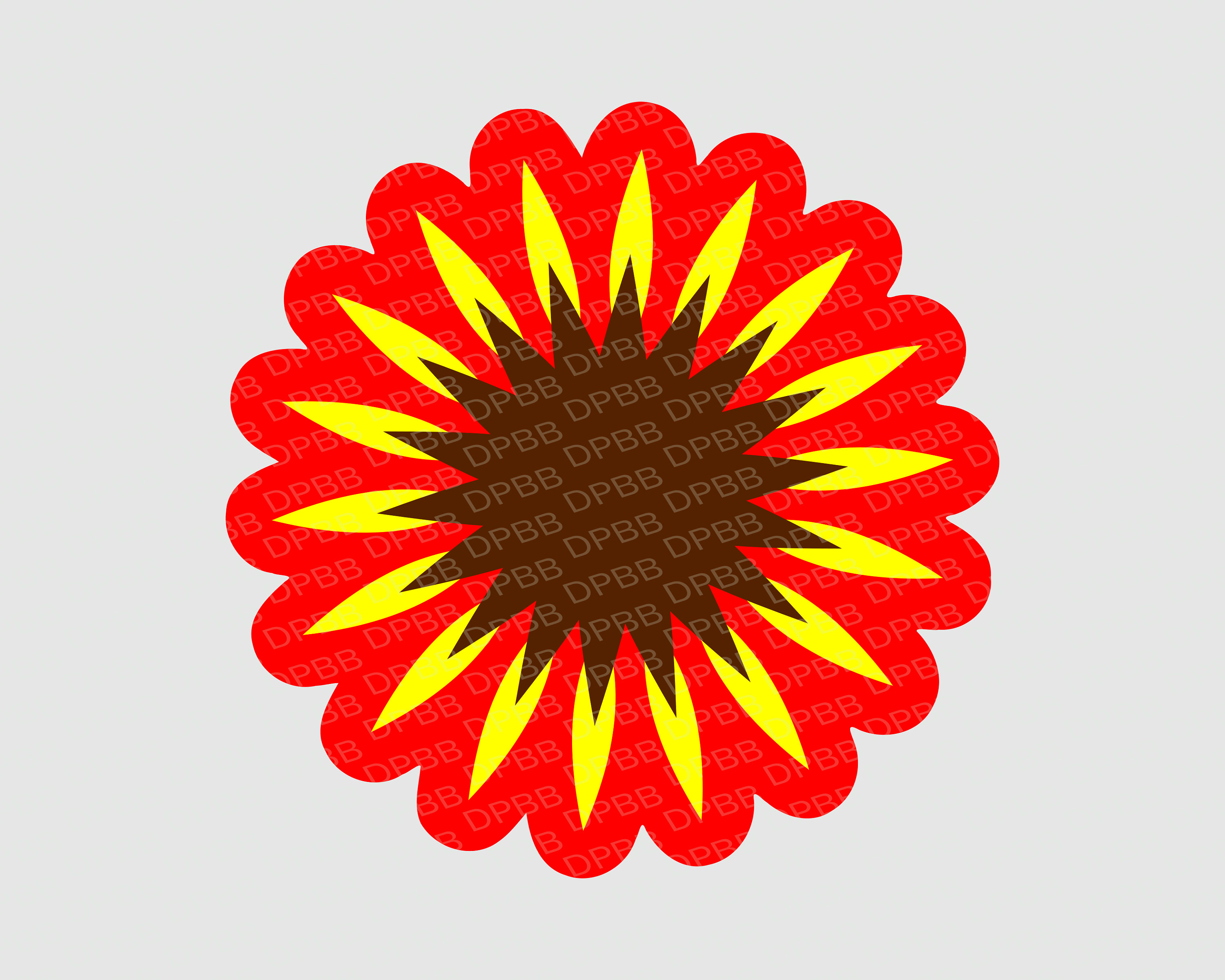 Download Tropical Flower Svg Printable Cricut Design Space Print Then Etsy