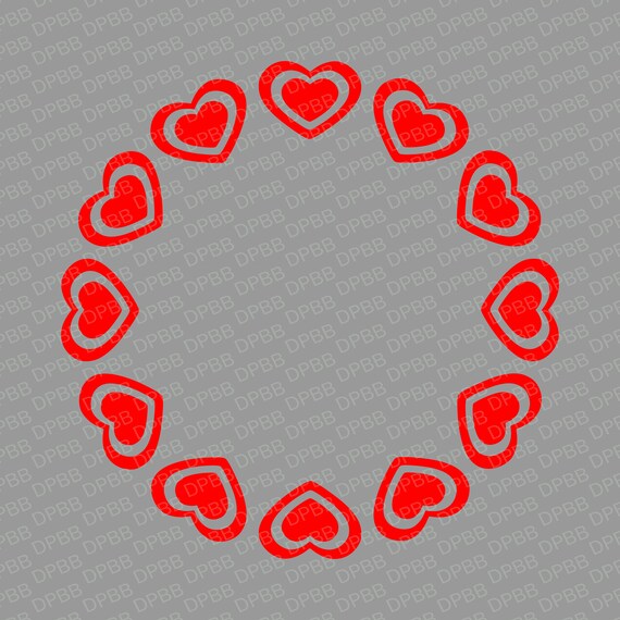 Free Free Heart Border Svg 305 SVG PNG EPS DXF File