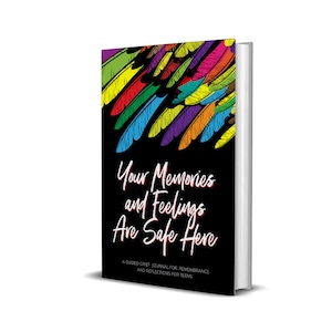Teen Grief Journal | Bereavement Gift for Teen | Healing Writing Prompts & Reflection Notebook | Support for Grieving Teens