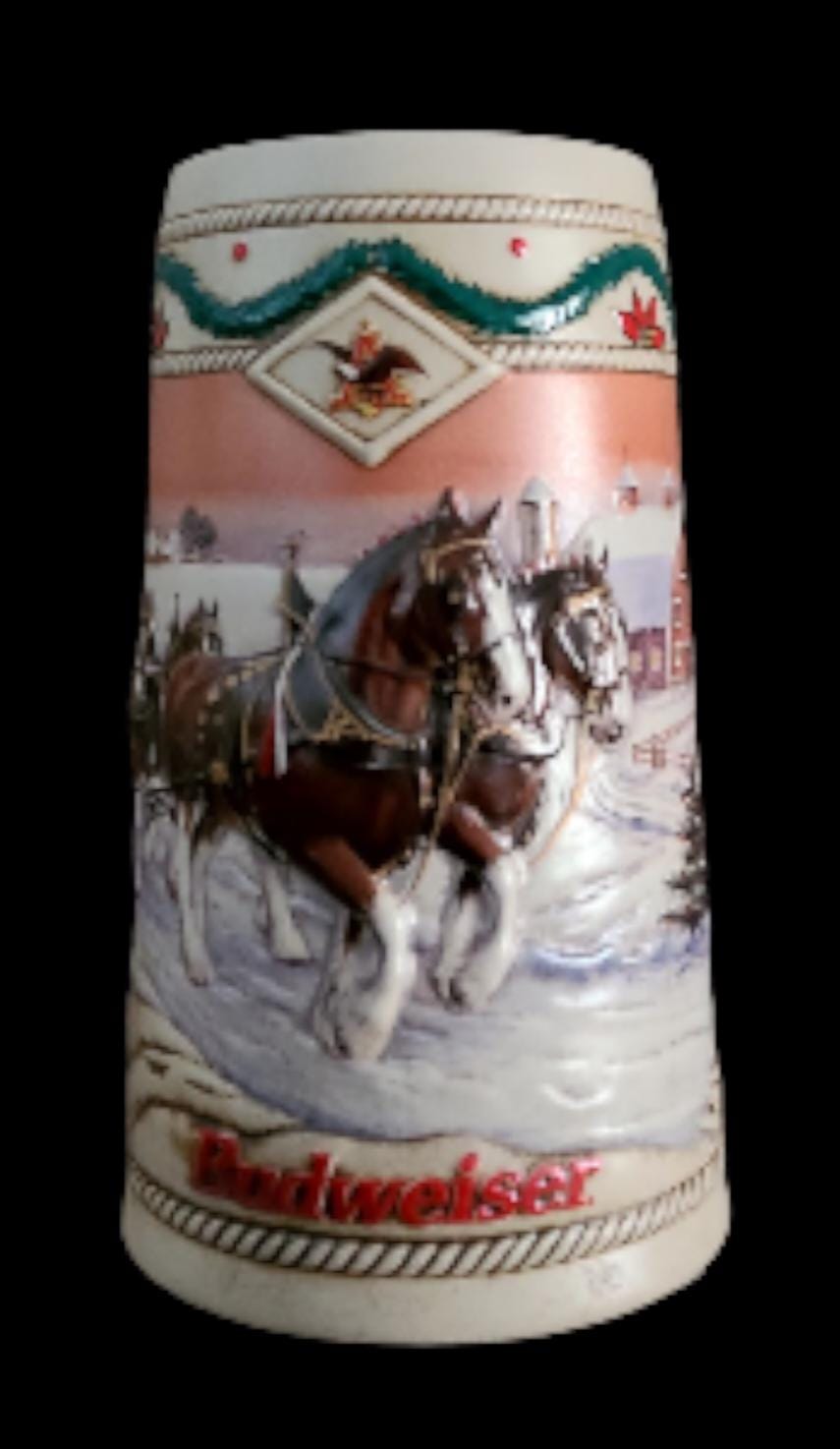 Budweiser stein 1994 - Etsy 日本