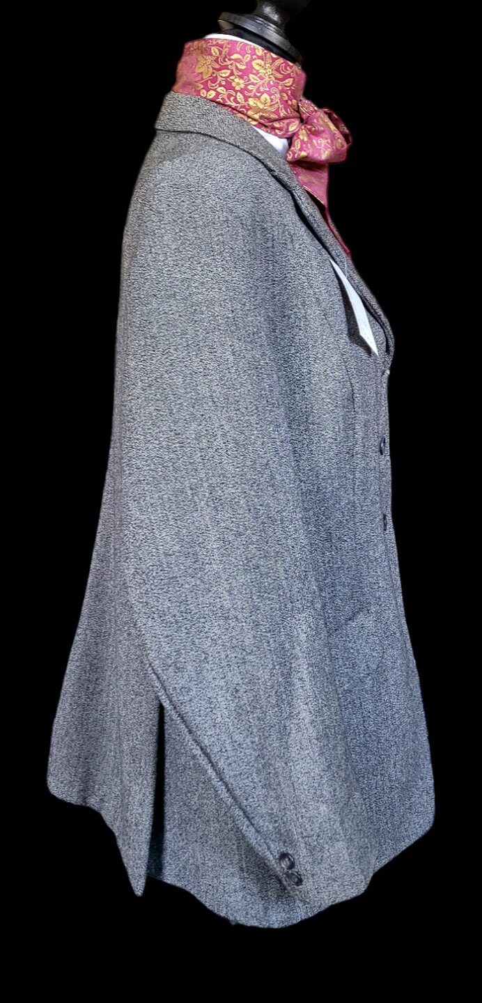 Match Worn Lyon Vte De Chasse Traditionnelle Mears Pytchley Keepers En Tweed - Taille 46 (20) - Très Bon état D'occasion Tweed Affichage