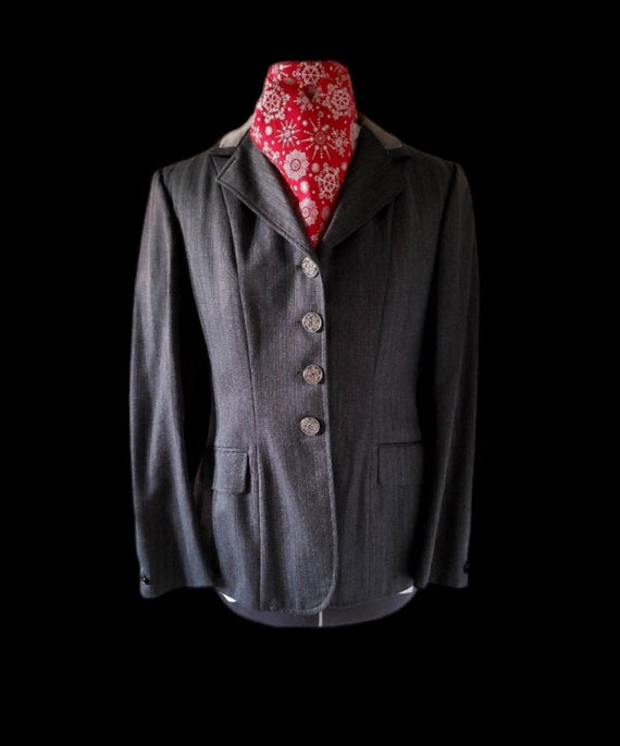 BRITTANY GREY Fox Hunting Jacket/Frock, Size 12R … - image 1