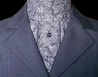 Nouveau Hunt Seat Show Dickie Ratcatcher - Noir avec jacquard de
