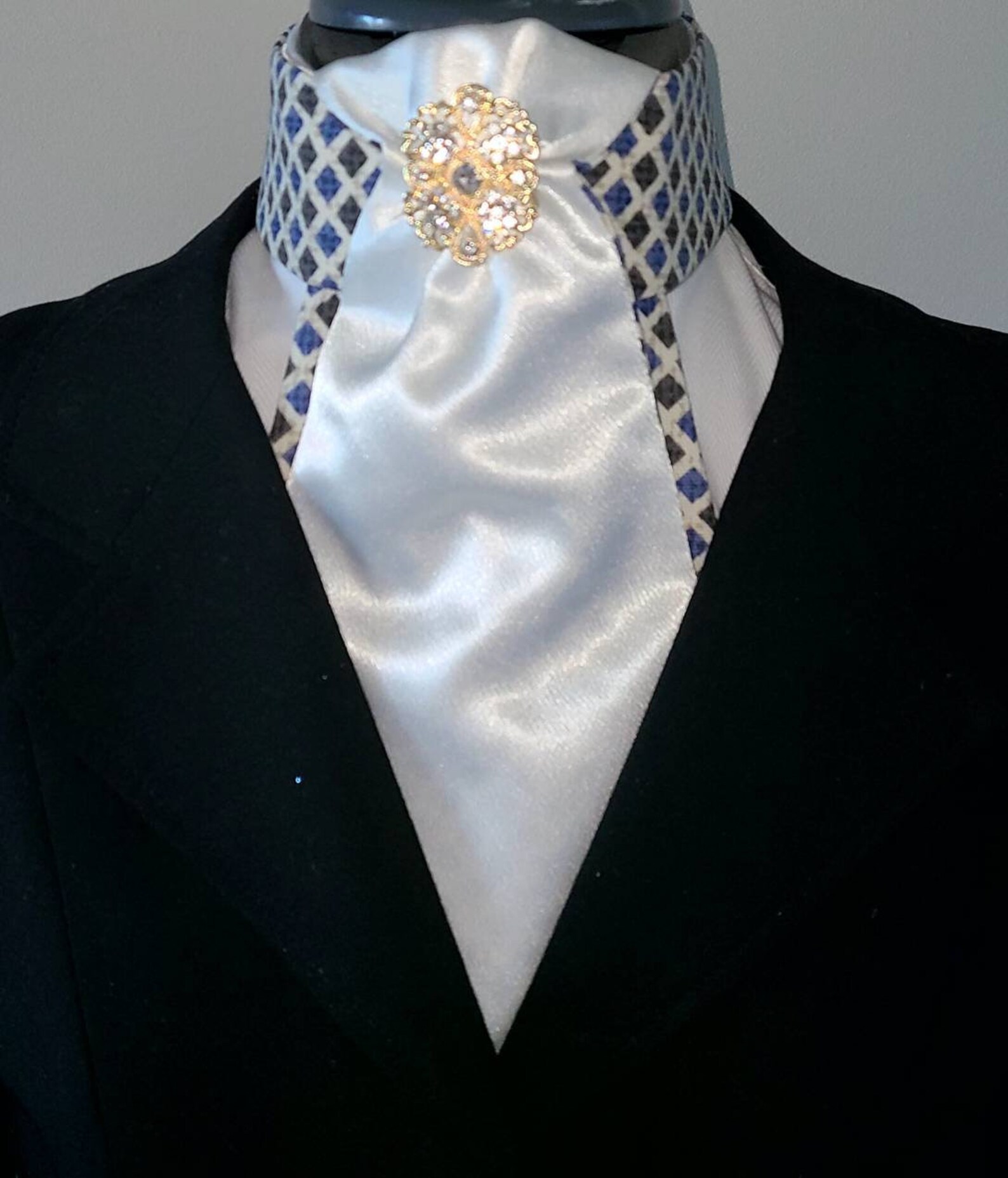 Ovation Drilex Dressage Stock Tie