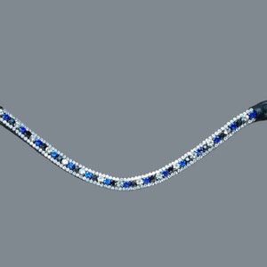 Lumiere Blue Crystal Browband (NEW!)