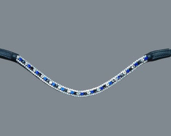 Lumiere Blue Crystal Browband (NEW!)