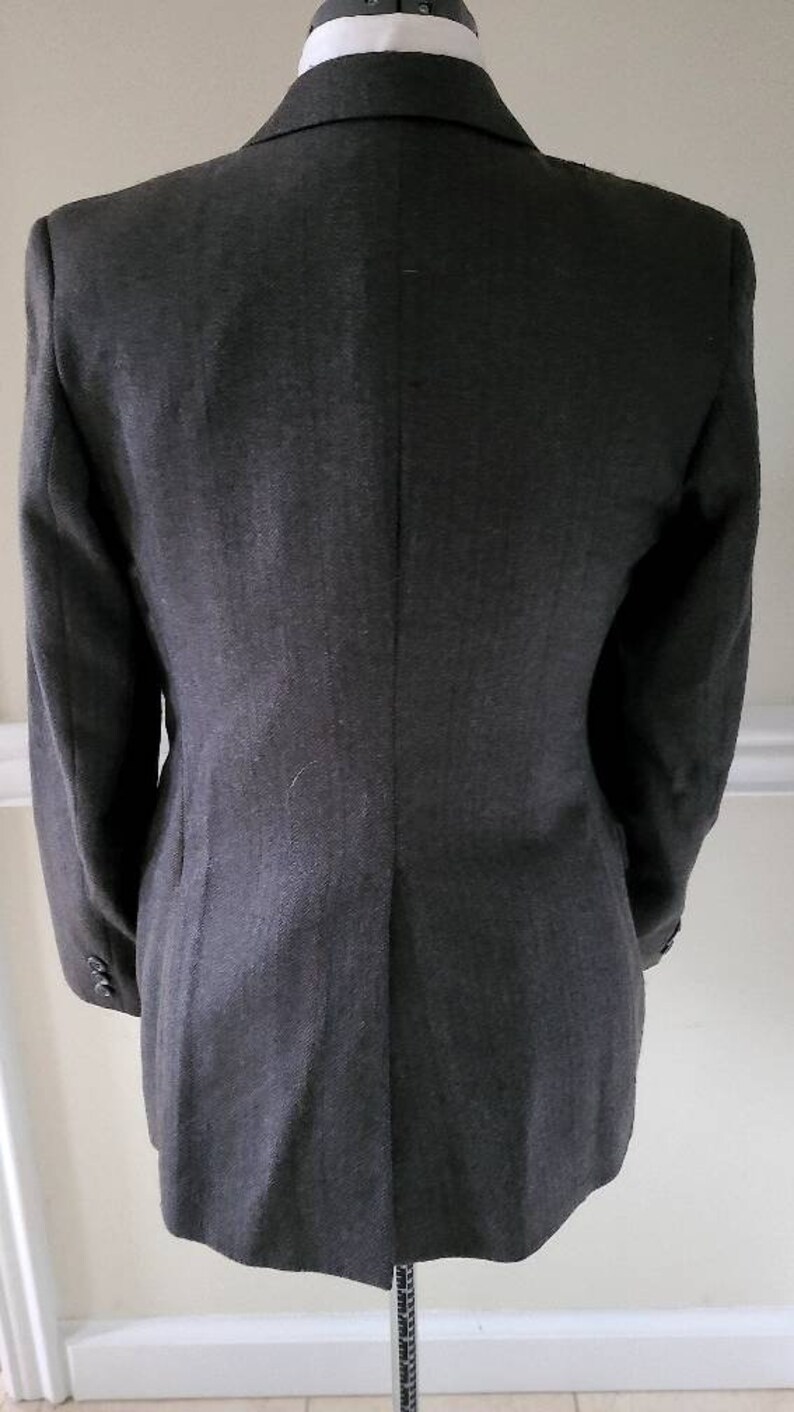 GRAND PRIX Blue Grey Tweed Fox Hunting Jacket Size 12R Etsy