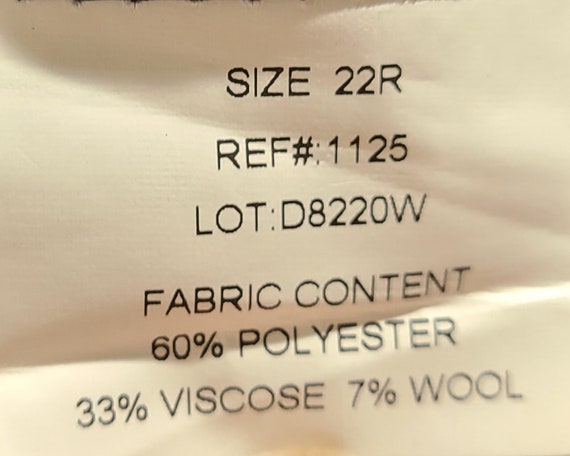 RJ CLASSICS ESSENTIALS Navy Pinstripe Jacket, Siz… - image 7