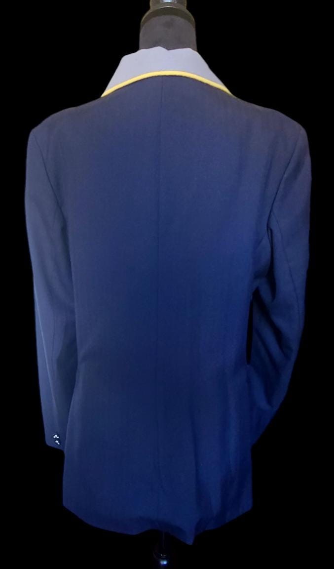 Veste de tailleur rayée Femme - Rayé marine