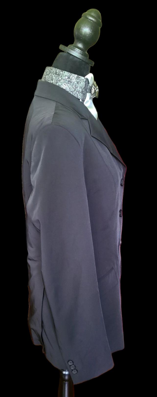 Manteau De Dressage RJ Classics Femme, Taille 8, Noir, Neuf, Macédoine