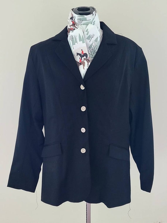 DEVON AIRE Black Frock Hunting Jacket, Dressage C… - image 2