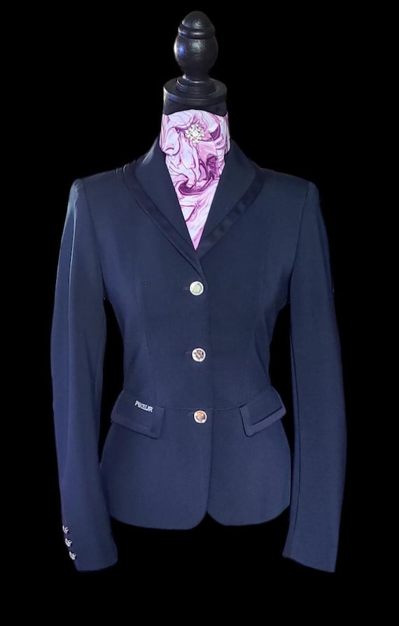 Veste Imperméable Pikeur Latessa, Femme, Bleu, Taille 34 EU / 6 USA, Court