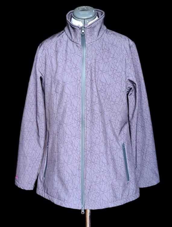 DUBLIN Dark Grey Softshell Jacket, Womans Size La… - image 1