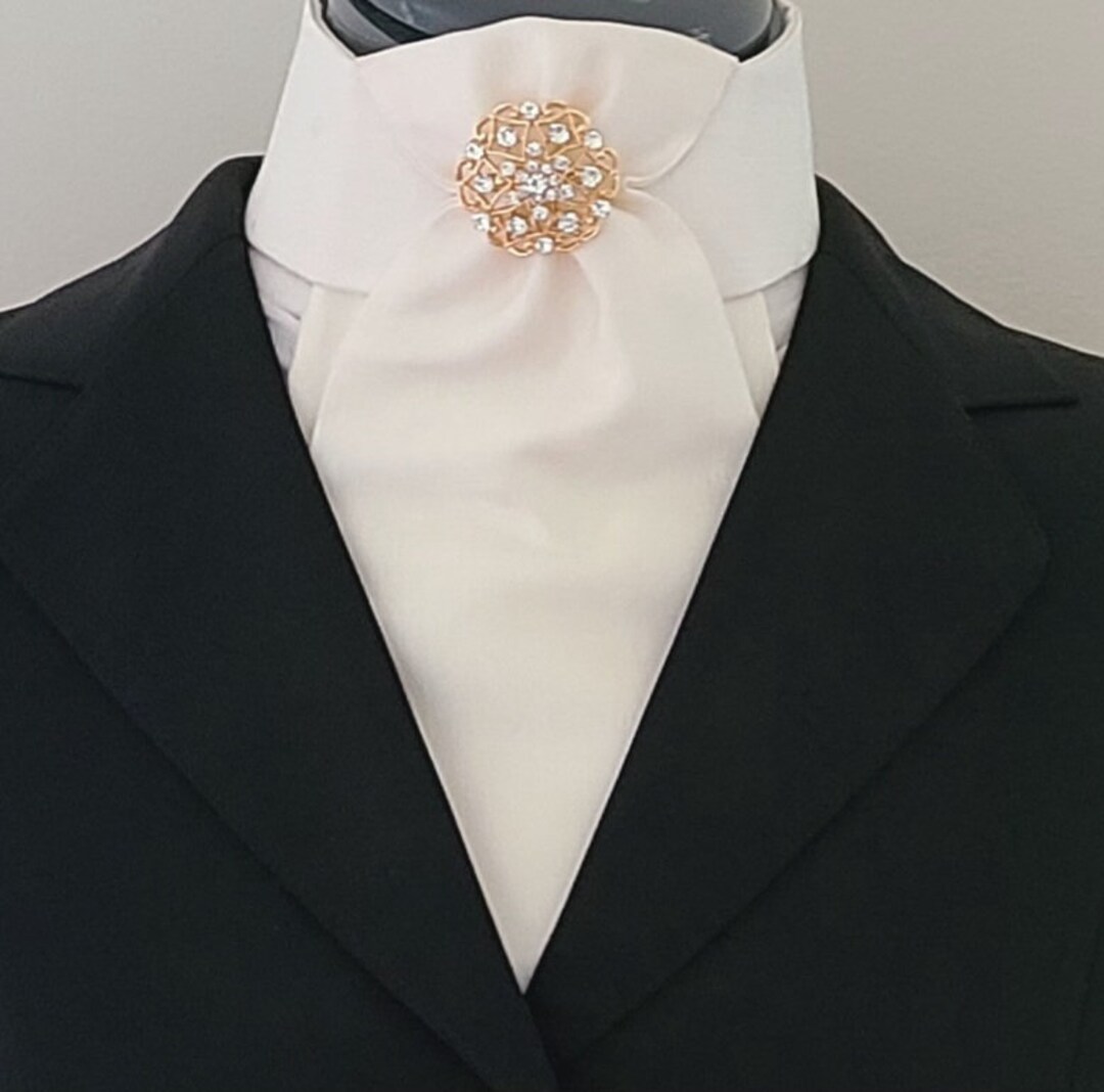 Dressage STOCK TIE by Piaffe -Hand Crafted-NEW