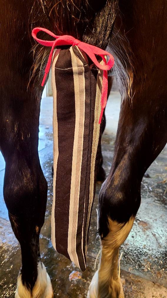 HORSE TAIL BAG, Tail Pouch for Shows or Mud, Hunter Green Etsy