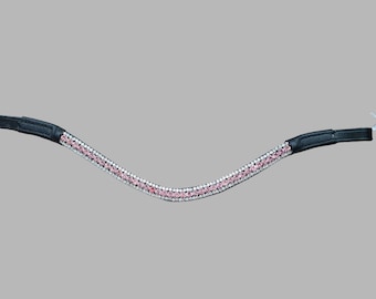 Lumiere Baby Pink Crystal Browband (NEW!)