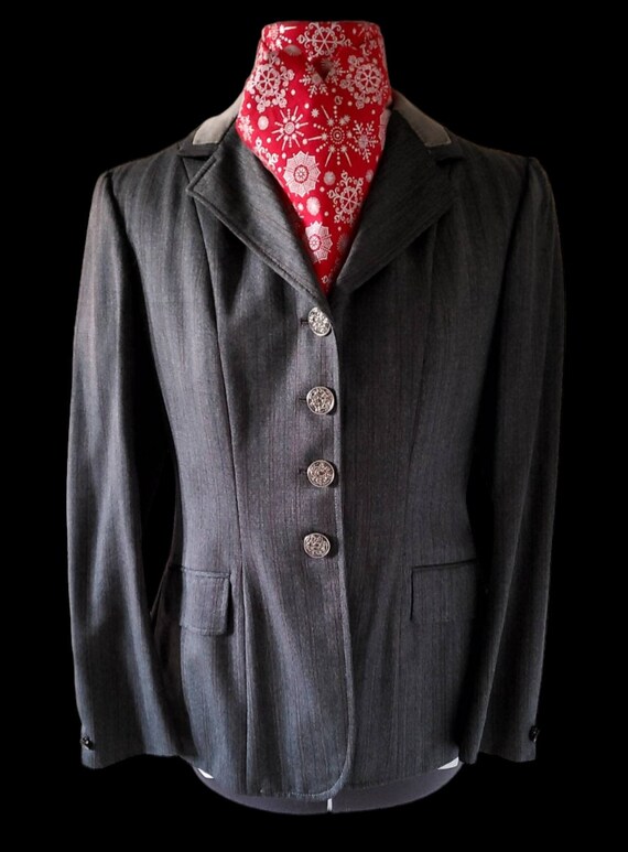 BRITTANY GREY Fox Hunting Jacket/Frock, Size 12R … - image 2