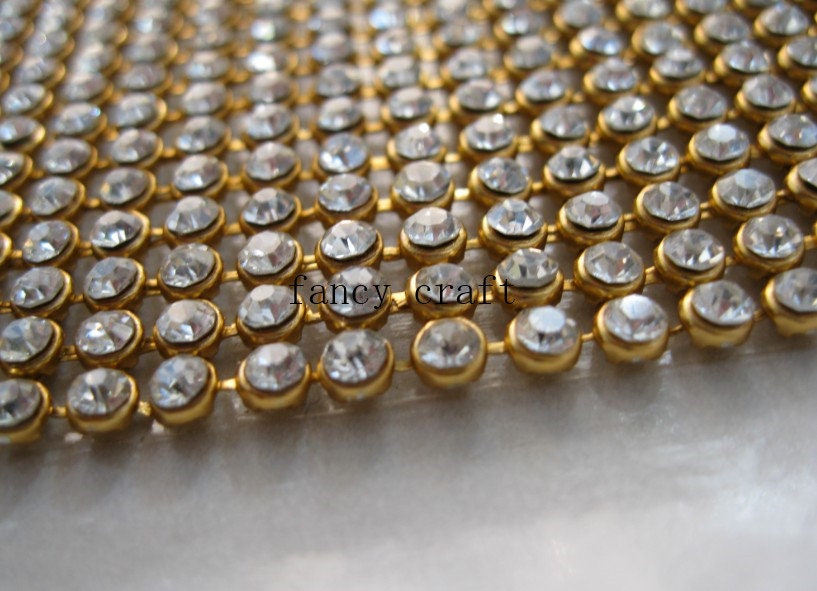 Économique Et Brillant Diamant Maille Wrap Rouleau Image Pour Les