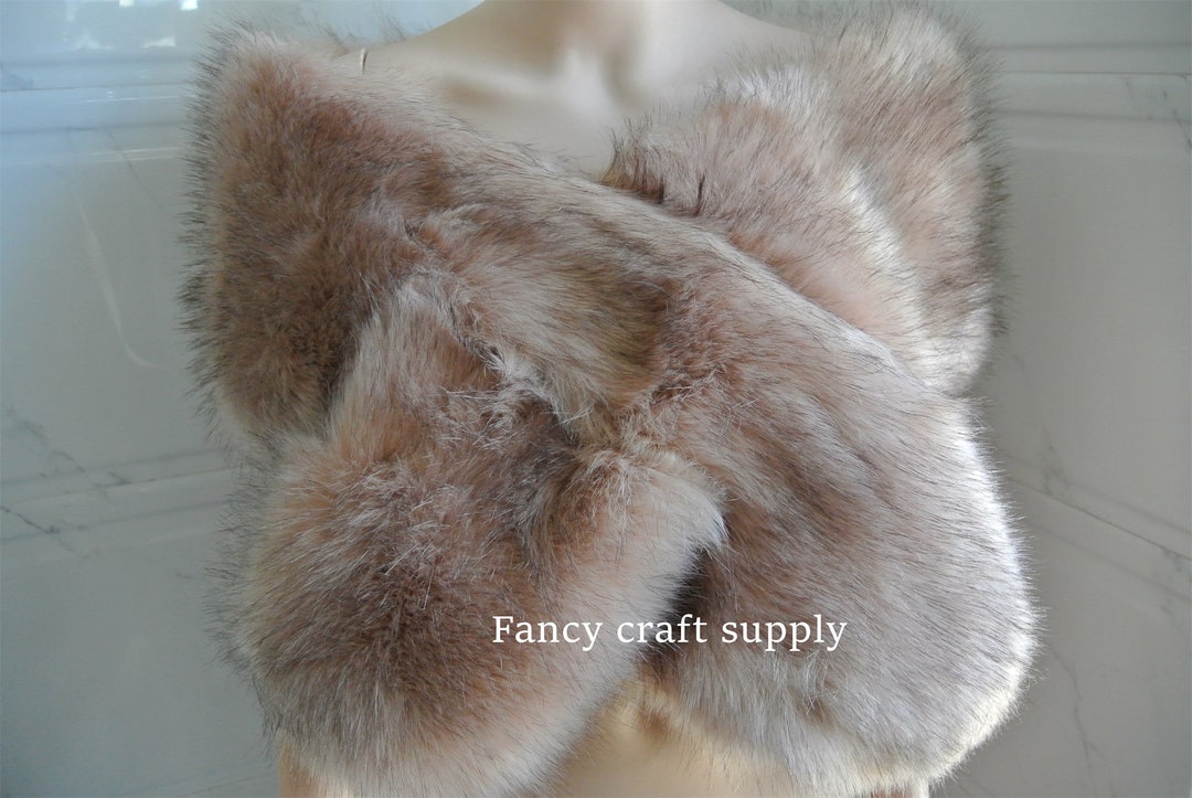 RELIGION JACKET BLACK TIP FAUX FUR OPEN COLLAR HOOK AND EYE CLOSURE 75HLNJ55-457 LUNA