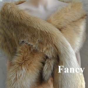 brown faux fur bridal wrap Bridal Faux Fur Stole bridal Fur Shawl Cape wedding faux fur wrap shrug