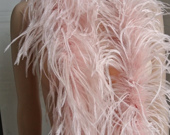 Boa Di Piume Colorate 2 Metri Per Donne | Con Occhiali A Cuore - Per Feste E Costumi