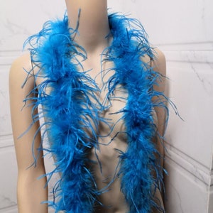 22 colors turquoise ostrich Feather Boa 1 ply for wedding Dancing dress Crafting halloween custom supply