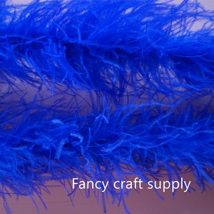22 colors royal mail OSTRICH Feather Boa 8 ply Dancing dress Wedding Crafting halloween custom supply
