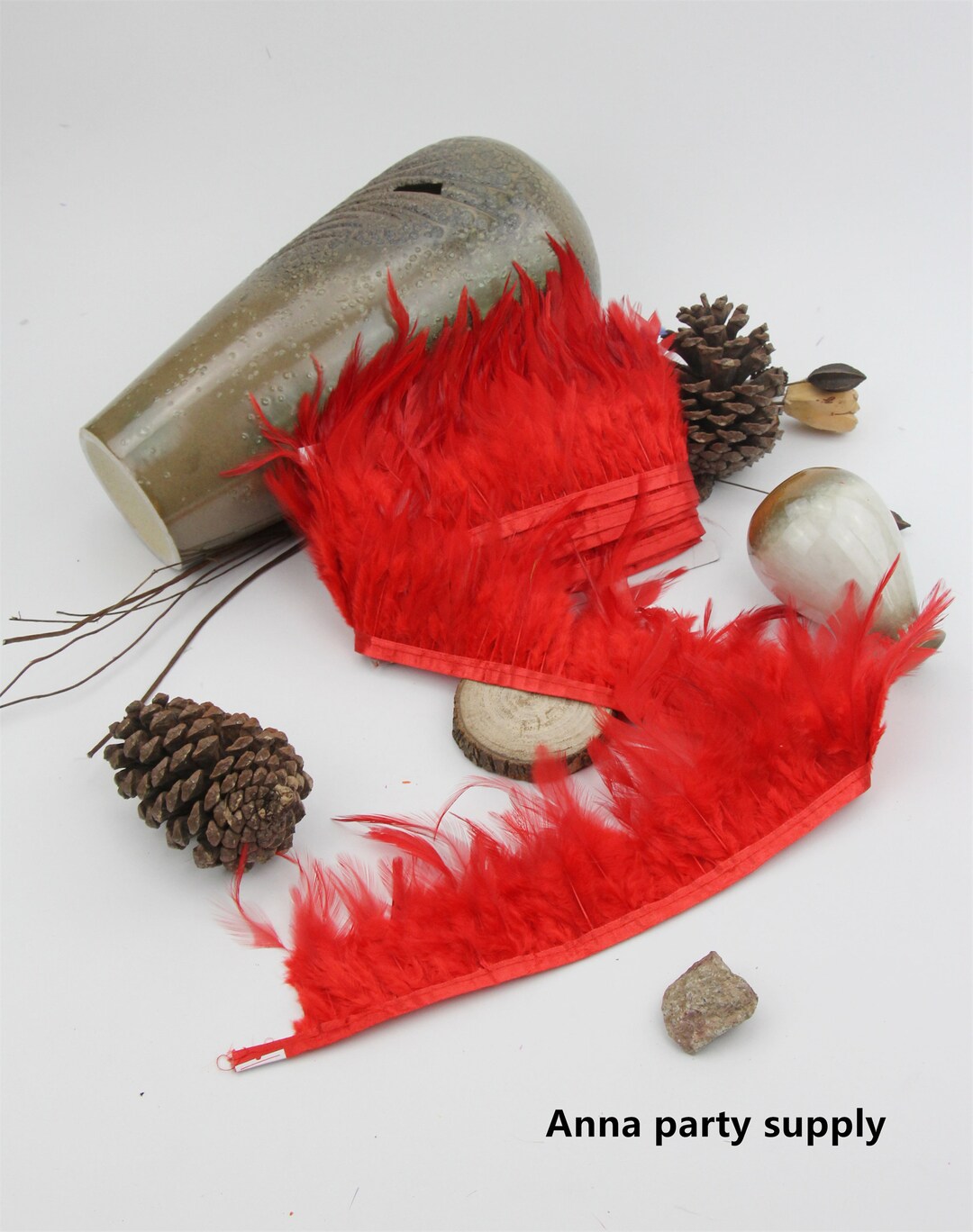 45 Colors 1 Yard Red Rooster Hackle Feather Trim Fringe 4inch Wide - Etsy
