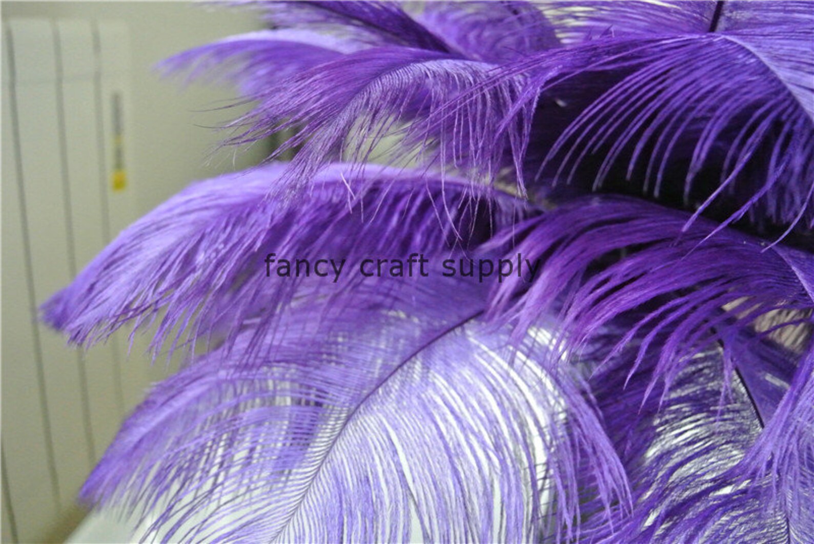 Purple Ostrich Feather 100 Pcs for Wedding Party Centerpiece Etsy