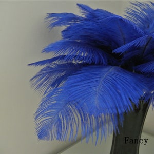 royal blue ostrich feather ostrich plume 100 pcs for wedding party centerpiece wedding decor craft party custome supply