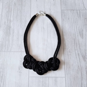 Necklace for women, Statement necklace, Chunky necklaces, Big necklace, Black necklace, Womens jewellery, Jewelry, Gift for her