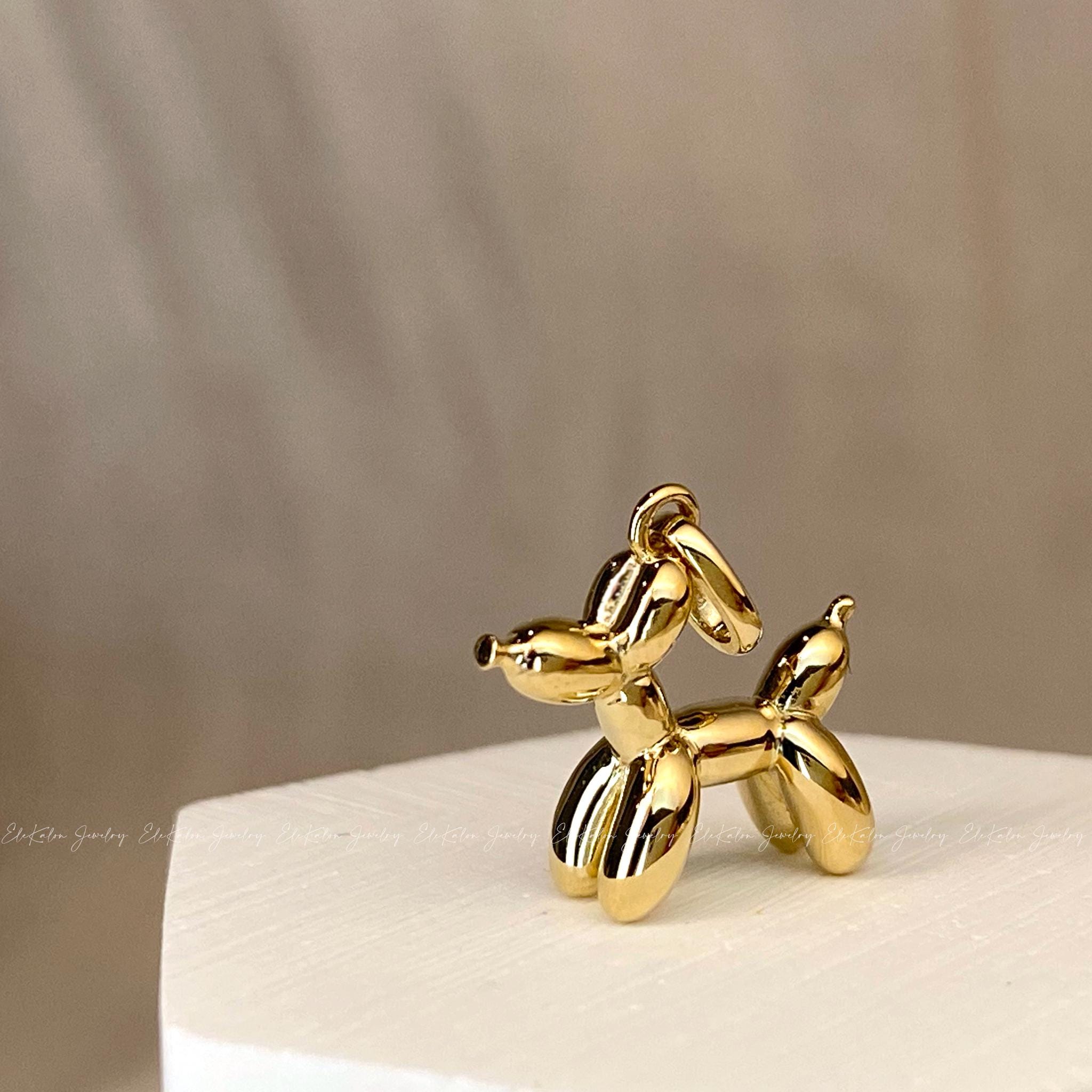 ghost balloon dogネックレス ghost balloon dogs gold/バルーンドックネックレスゴールド ghost