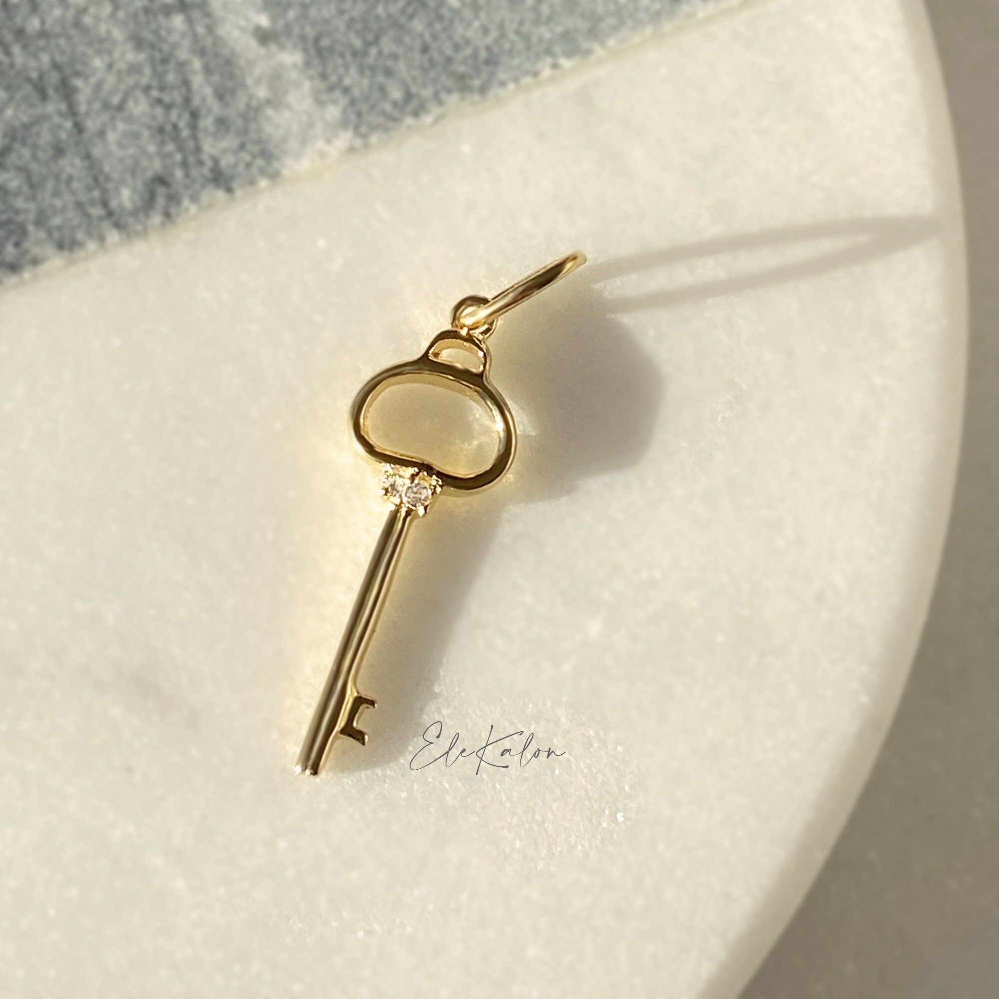 Louis Key Necklace in Gold (unique piece) — singulié