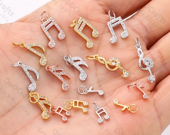 21292 12pcs Vintage Silver Alloy Blank Music Note Pendant Girls Dangle Charms 21292 12pcs Vintage Silver Alloy Blank Music Note Pendant Girls Dangle Charms