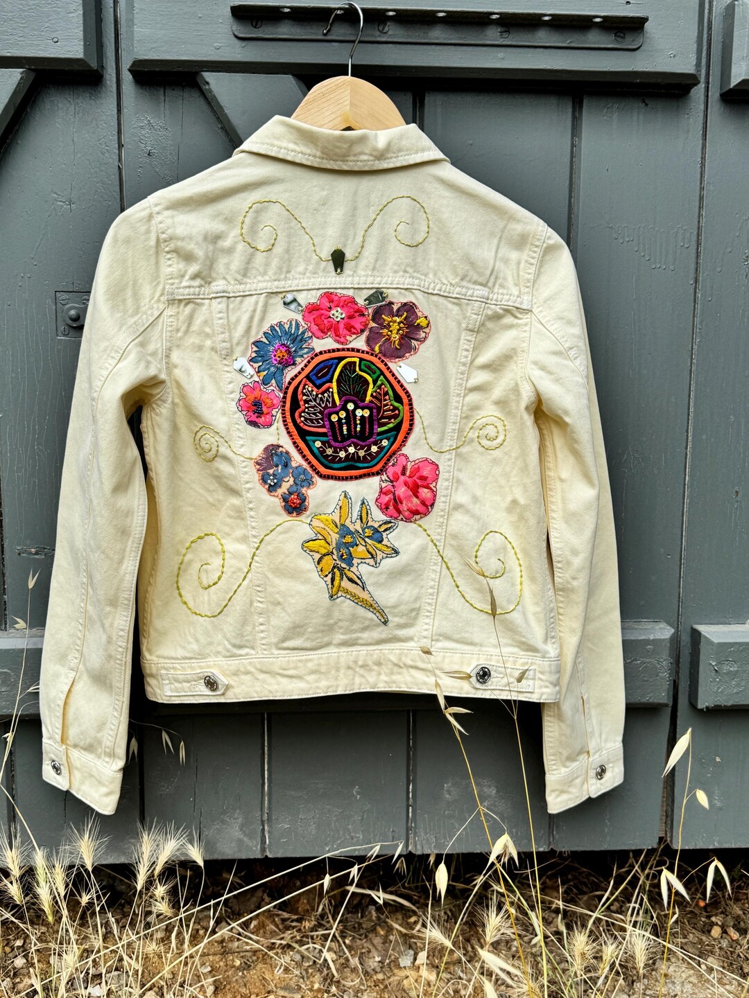 Custom Yellow Cream Jacket main image 1