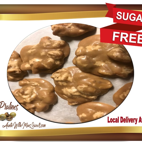 Keto "Sugar Free" Pecan Pralines  4 oz. | 10 oz.