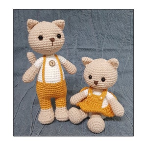 Amigurumi Cat couple