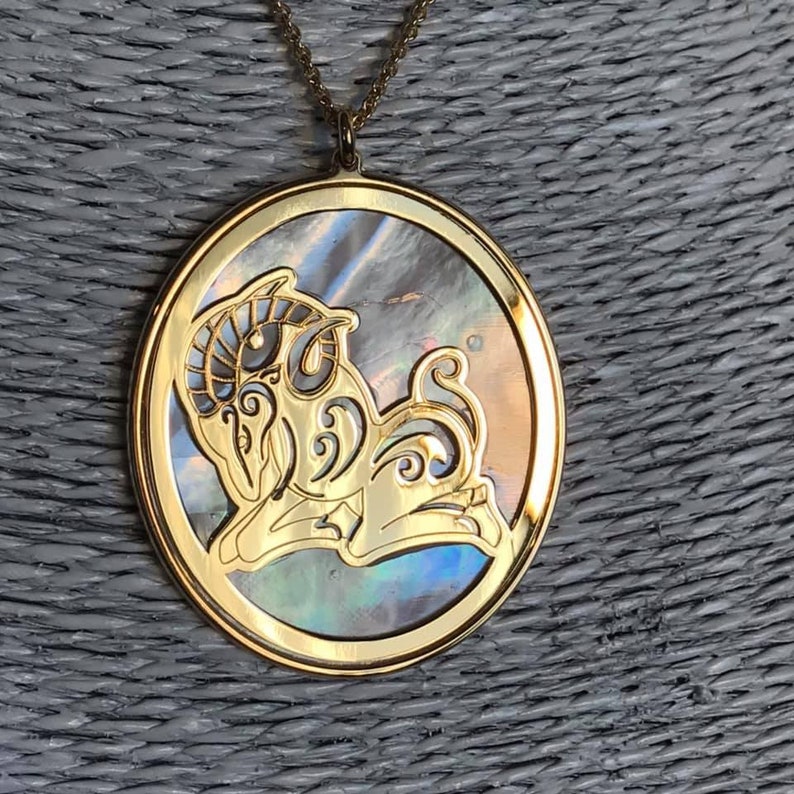 Wg090a Ciondolo Oroscopo Impermeabile In Acciaio Inossidabile - Foto 7