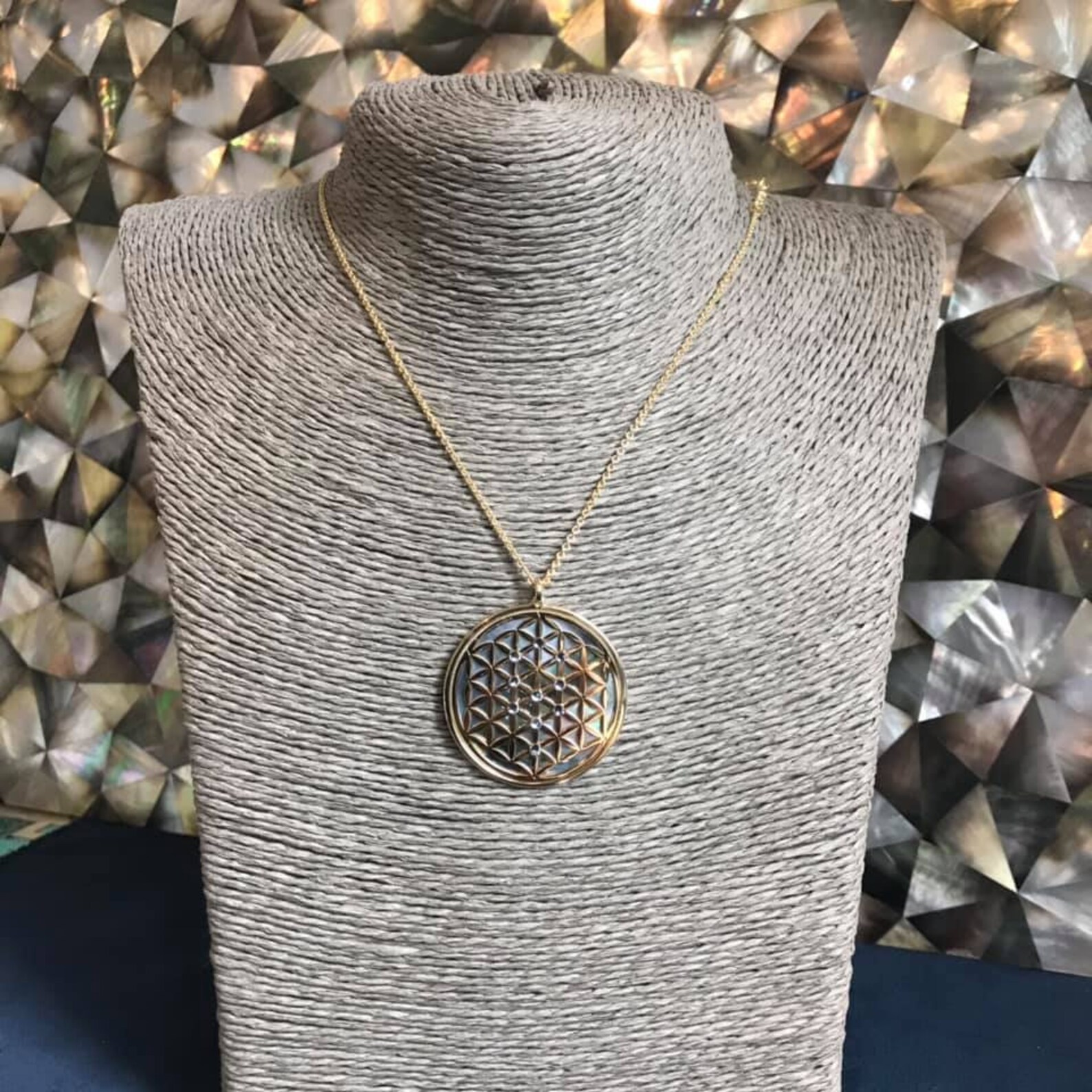 Charm Fiore Della Vita In Argento Sterling - Per Bracciali, Gioielli Spirituali, Donne - Foto 4