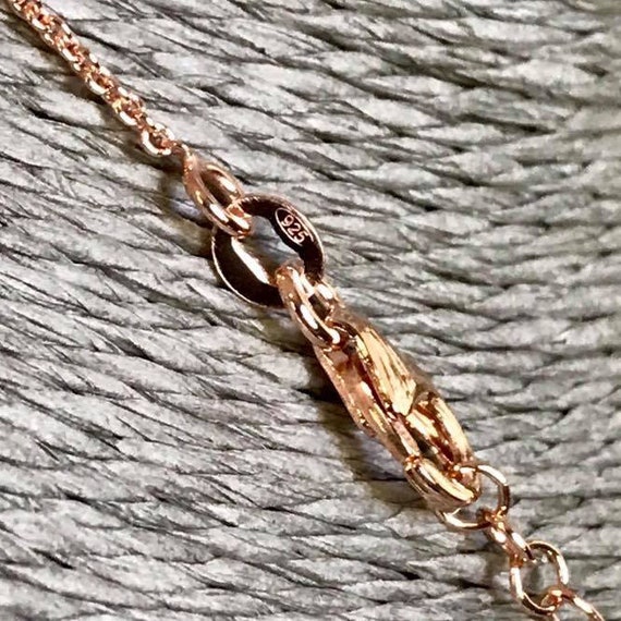 Argento rose gold necklace best sale
