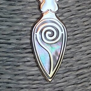 Elegante Pietra Labradorite 925 Argento Sterling Mano Anello
