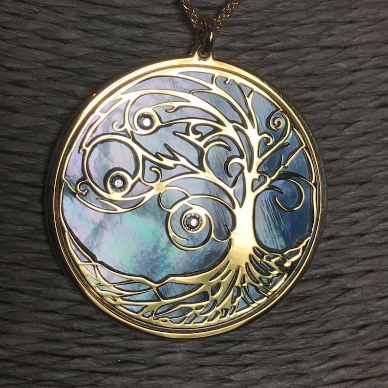 Icona serigrafata Albero della vita argento | vendita online su