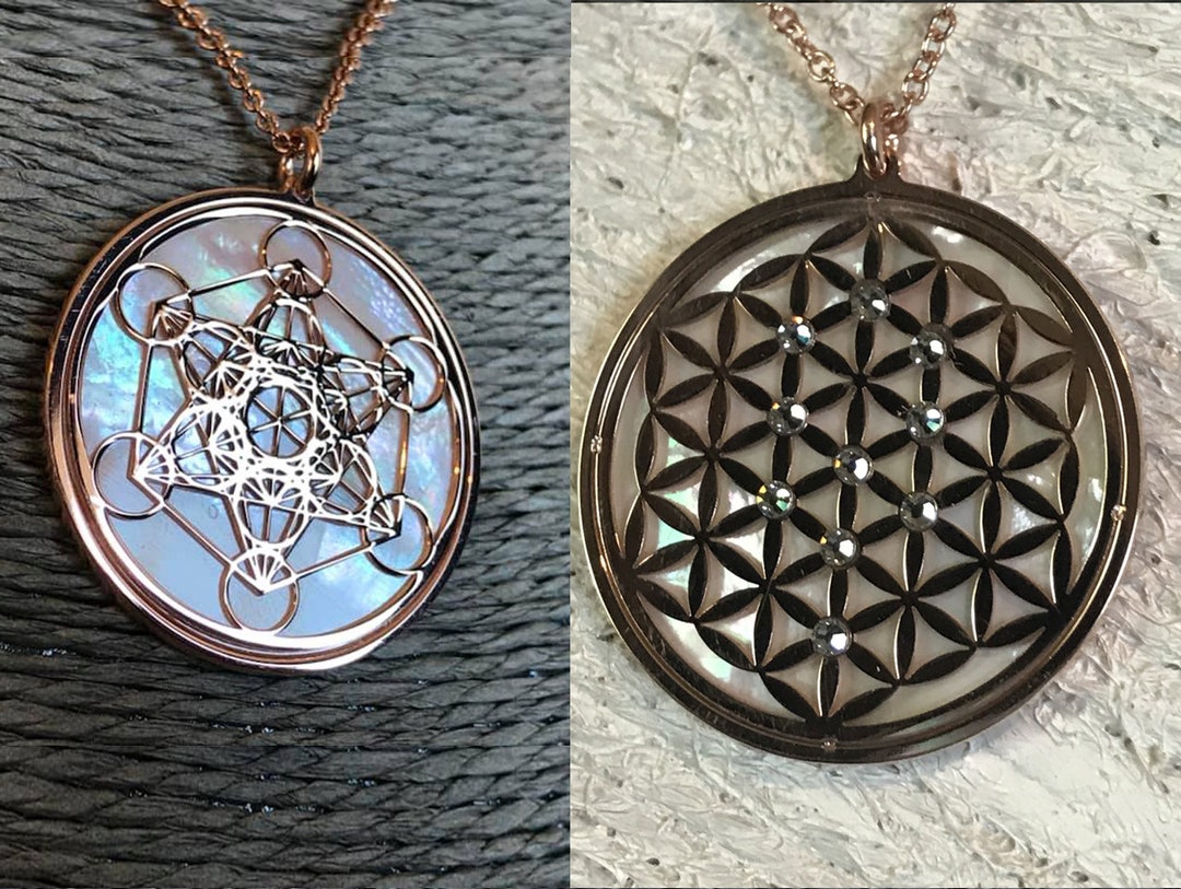 NKlaus Paio Orecchini Celtici In Argento 925 Con Cristallo Blu E Fiore Della Vita - Modello 7037